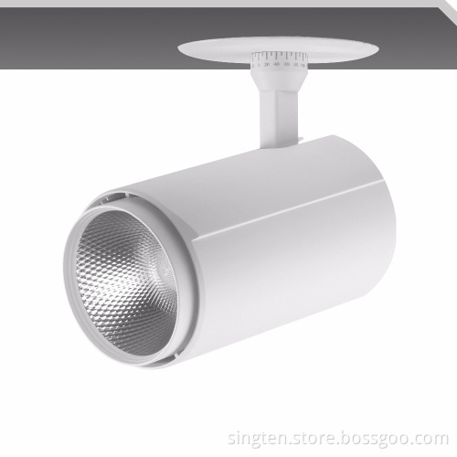 Recessed Commercial COB LED Spot Lighting, Clothing Shop LED Track Light 20W 25W 30W 35W 45W